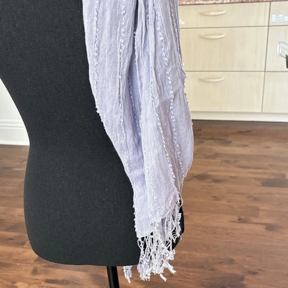 Elegant Lilac/Gray Women's Scarf